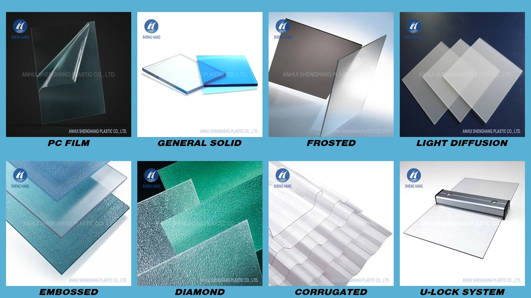 High Impact Transparent Polycarbonate PC Solid Sheet