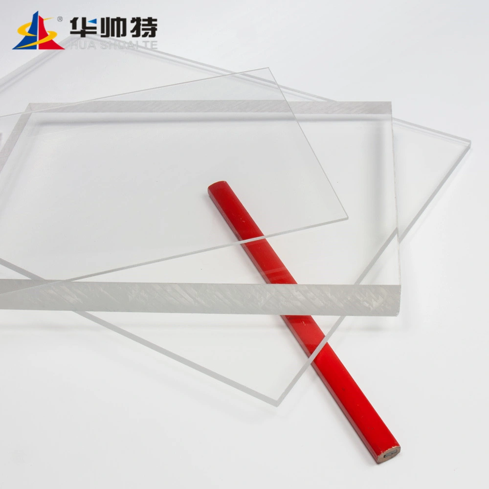 Huashuaite PMMA Acrylic Material and Custom Size Plastic Glass Sheet