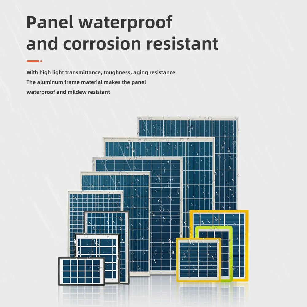 Waterproof Mono PV Monocrystalline Solar Panel with Solar Cells for Street Light/Lighting, Solar Power System, Solar System