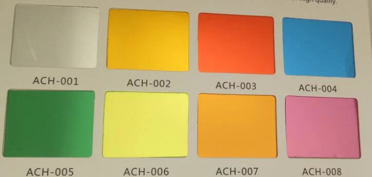 Colorful Mirror Cast Acrylic Sheet/PMMA Sheet/Plexiglass Sheet