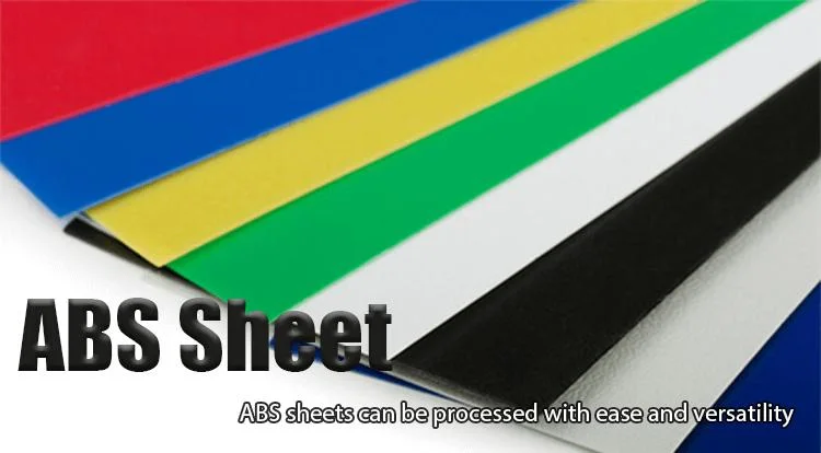 0.5mm Thick Black Color Laser/CNC Engraving ABS Plastic Sheet