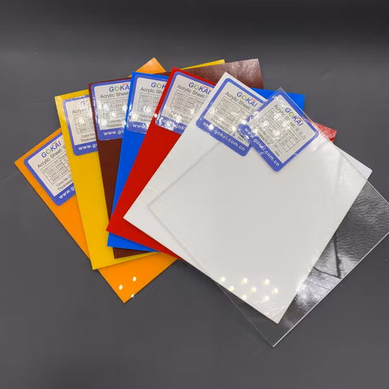 Gokai Wholesale Cast Acrylic Sheet Early Lead Time/Fast Deliver Plexiglass Sheet