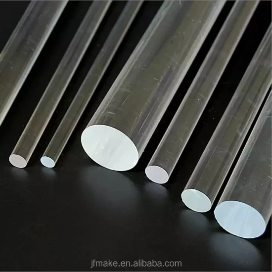 Hot Sale Transparent Acrylic Plexiglass Square Rod Acrylic Bubble Rod Acrylic Rod and Tube